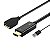 Cabo Adaptador Conversor HDMI Para Displayport Ativo Usb 5v - Imagem 4