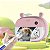 Camera Instantânea Infantil  Com Impressora Instacam Rosa - Imagem 2