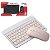 Kit Teclado Mouse Sem Fio Bluetooth Wifi Para Ipad e Tablet - Imagem 1