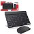 Kit Teclado Mouse Sem Fio Bluetooth Wifi Para Ipad e Tablet - Imagem 1