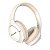 Fones De Ouvido Bluetooth Cancelamento De Ruído Anc Creme - Imagem 5