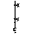 Suporte Para Monitor 2 Monitores Vertical 13 A 27" Brasforma - Imagem 4