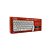Kit Teclado E Mouse Sem Fio Branco Retro Oex Slim Pop Silent - Imagem 2