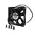 Ventilador Cooler Fan DEX 80mm 110v/220v 3500rpm Rolamento - Imagem 1