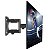 Suporte TV Articulado de Parede para Telas 32'' a 55'' P4 NB - Imagem 2