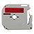 Fita Compativel Para Brother Rotulador M-K431T 12mm Vermelho - Imagem 2