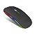 Mouse Sem Fio Slim RGB Recarregável Wifi/Bluetooth 1600dpi - Imagem 1