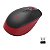 Mouse Sem Fio Wireless Logitech M190vm Vermelho Ergonômico - Imagem 2
