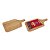Tabua Madeira Para Cortar Carne Com Alca Bamboo 50*30Cm MOR - Imagem 4