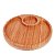 Tabua Gamela Churrasco Petisco 2 Divisórias Bamboo 3364 Mor - Imagem 1