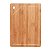 Tabua De Carne Retangular C/ Canaleta 35X25Cm Bamboo Mor - Imagem 1
