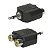 Adaptador P2 Mono Macho Divisor 2 RCA Fêmea ChipSCE 003-1208 - Imagem 3