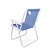 Cadeira Alta Aço Dobrável Resistente Conforto Praia Camping - Imagem 8