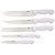 Kit 5 Facas Assador Açougue Churrasqueiro Aço Inoxidável Mor - Imagem 2