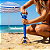 Saca Areia Furador De Pressão Fixação Furo Guarda Sol Praia - Imagem 2