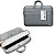 Pasta Maleta Notebook Têxtil Premium Case Bolso e Alca 16,4" - Imagem 2