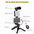 Suporte Para Celular Com Luz De Led Microfone Selfie AY-49 - Imagem 4