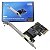 Placa De Rede Pci-E Gigabit 1000mbps Ethernet Rj45 Knup - Imagem 1