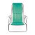 Cadeira De Praia Reclinável 8 Posições Alumínio Verde Anis - Imagem 7