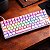 Teclado Gamer Redragon Daksa Branco E Rosa Switch Azul TKL - Imagem 5