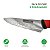 Faca Santoku Do Chef 8" Premium Aço Inox Churrasco Sushi - Imagem 5
