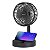 Mini Ventilador De Mesa Bright Usb 9w Recarregável Preto - Imagem 1