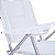 Cadeira Praia Reclinável 120kg Sumer Fashion Branca Novidade - Imagem 6