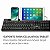 Teclado com Fio Multi TC262 Slot Celular USB 1,3m Preto - Imagem 4