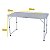 Mesa Portátil Com Alça 120x60cm 70cm De Altura Suporta 40kg - Imagem 2