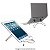 Suporte Notebook Ergonômico Base Tablet Dobrável Aço Cromado - Imagem 3