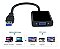 Cabo Adaptador Conversor Usb Para Vga Tv Monitor Multitela - Imagem 2