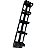 Kit 2 Guia De Cabos 1u Horizontal Metal Aberta Organiza 19'' - Imagem 2