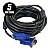 Cabo Vga Macho x Vga Macho 5 Metros Com Filtro Xcell Preto - Imagem 3