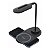 Luminaria Led De Mesa 2x1 Com Carregador Indução 15w Usb C - Imagem 2