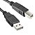 Cabo Usb 2.0 De Impressora 2 Metros Preto Filtro Usb-A Usb-B - Imagem 4