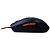 Mouse Gamer Preto e Laranja Hades 7 Botões 3.600 Dpi Oex - Imagem 2