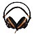 Headset Gamer OEX Argos 7.1 Led USB Preto e Laranja HS417 - Imagem 2