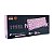 Teclado Gamer Mecanico Ziggy Led Rainbow Oex Game Tc607 Rosa - Imagem 3