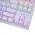 Teclado Gamer Mecanico Wolf Tc605 Branco Usb 48.7351 Oex - Imagem 4