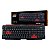 Teclado OEX Action TC200, USB, ABNT2, Preto E Vermelho - Imagem 2