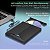 Leitor Gravador Cd Dvd Externo Usb 3.0 Usb C Com Hub Usb - Imagem 4