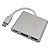 Adaptador Usb-C 3.1 Para Hdmi 4k Usb 3.0 Compatível Com Mac - Imagem 3