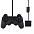 Controle Para Ps2 Ps1 Com Fio Dualshock Analogico Preto - Imagem 1