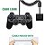 Controle Para Ps2 Ps1 Com Fio Dualshock Analogico Preto - Imagem 2