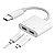 Adaptador Otg Duplo Dual Usb C Hub Para Mac Celular Notebook - Imagem 1