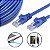 Cabo De Rede Rj45 15 Metros Cat6 Gigabit 10/100/1000 Azul - Imagem 3
