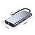 Adaptador Usb C 10 em 1 Hdmi Rede Vga Hub Leitor Cartão - Imagem 3