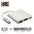 Adaptador Usb C Para Macbook S23 S24 S25 Hdmi Usb C Usb 3.0 - Imagem 3