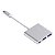 Adaptador Usb C Para Macbook S23 S24 S25 Hdmi Usb C Usb 3.0 - Imagem 4