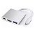 Adaptador Usb C Para Macbook S23 S24 S25 Hdmi Usb C Usb 3.0 - Imagem 1